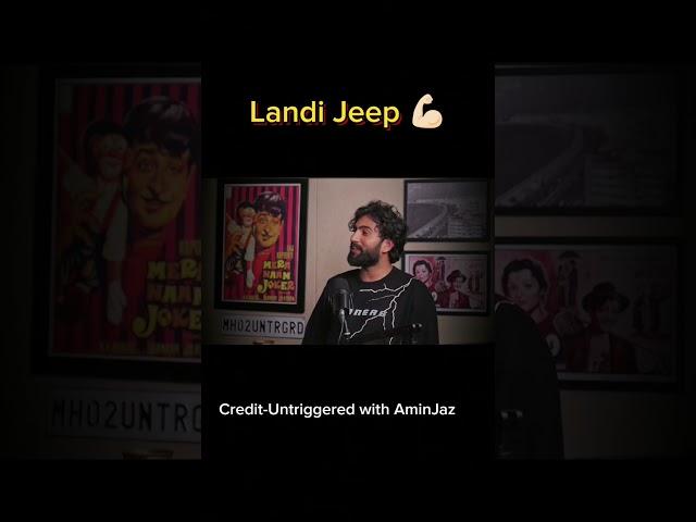 Landi Jeep #sidhumoosewala #podcast #punjabisong #jeep#viralvideo