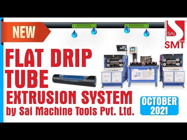 Flat Drip Tube Extrusion System by Sai Machine Tools Pvt. Ltd.