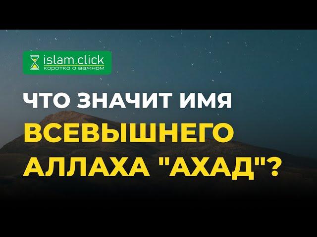 Что значит имя Всевышнего Аллаха "Ахад"? | Абу Яхья Крымский | Фрагмент из передачи «Ключ счастья»