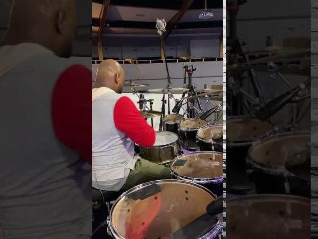 Calvin Rogers On Drums At A Marvin Sapp Rehearsal Killing  