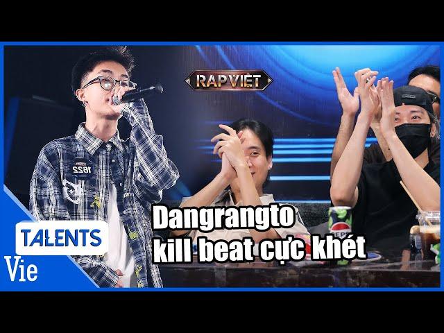 Dangrangto kill beat cực khét, Lãnh Thanh, Tiêu Minh Phụng cũng cháy tại casting RAP VIỆT MÙA 4 2024