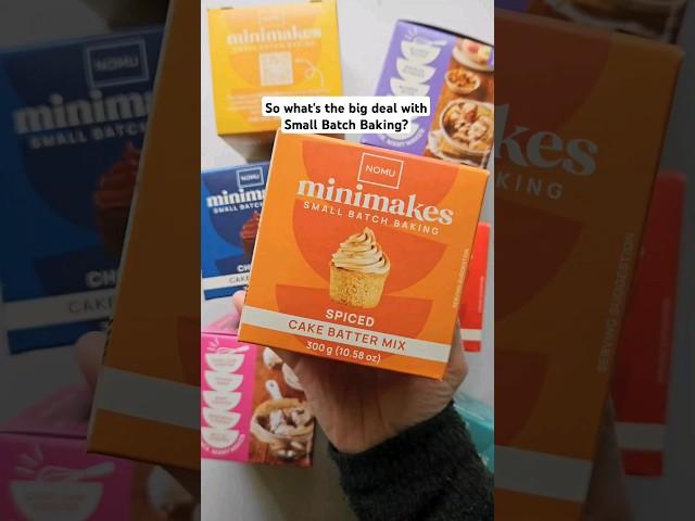 Here's how NOMU MiniMakes is changing the game of home baking #smallbatchbaking #shorts