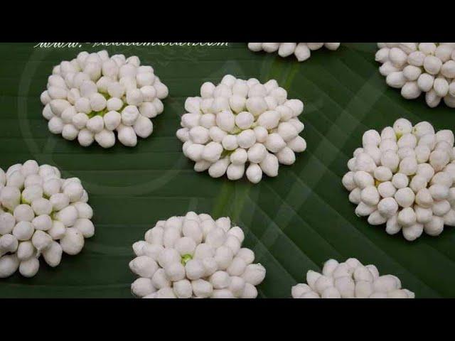 2 minutes flower Billai/DIY Brooch/jasmine flower jadai/Bridal jadai billai with fresh flowers/veni