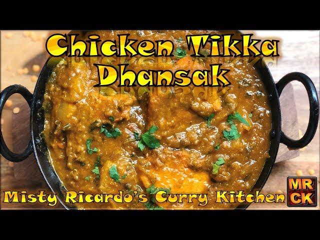 Chicken Tikka Dhansak (Restaurant Style)