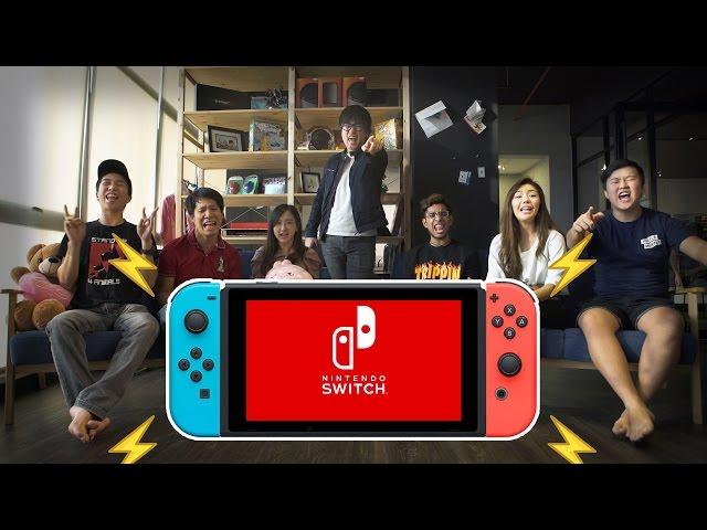 NINTENDO SWITCH CHALLENGE!!