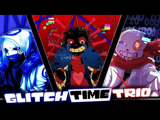 Glitch Time Trio Phase 1 by BossHim beaten!(Easy mode)