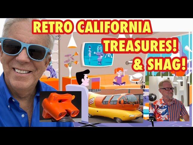 Retro California Treasures! Shag , Wienermobile & House of the Future Suite