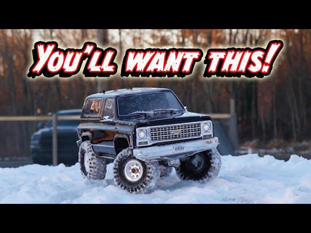 RC Crawler - Traxxas TRX4 Blazer - UNBOXING and test