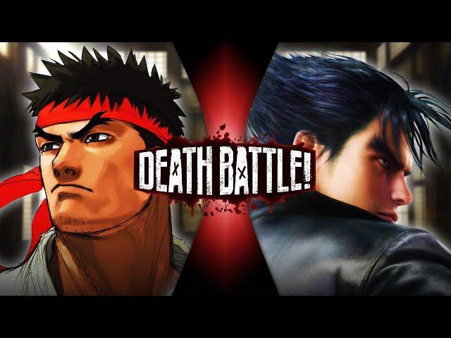 Ryu VS Jin (Street Fighter VS Tekken) | DEATH BATTLE!