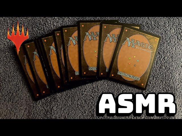 ASMR | A Look At Old Magic The Gathering Cards.