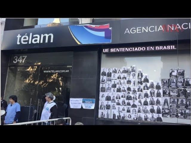 Realizan festival contra despedidos de Télam en Argentina