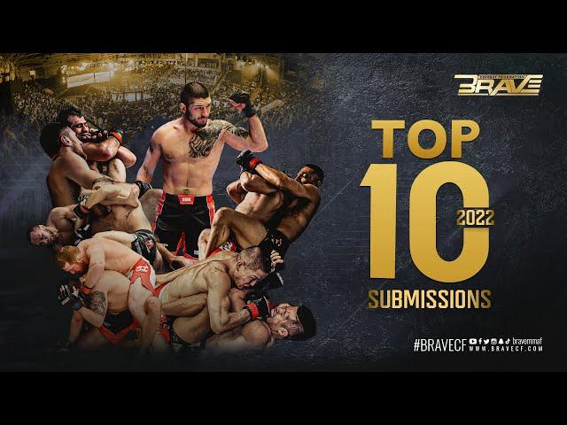 Top 10 MMA Submissions BRAVE CF | FREE MMA Fight | BRAVE TV | Best MMA Submissions 2022