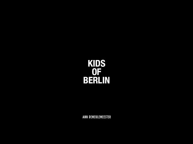 'KIDS OF BERLIN' - ANN DEMEULEMEESTER SPRING / SUMMER 2024