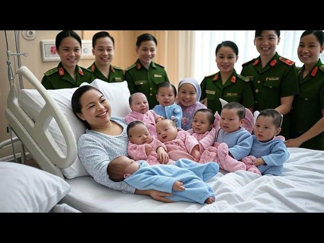 Cảnh Sát Bị Bỏ Rơi Sinh 15 Con Một Mình – Nhiều Năm Sau Khiến Chồng Cũ Phải Quỳ Gối Hối Hận