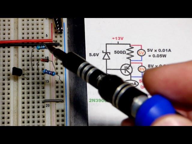 About 10mA PNP BJT current source using 2N3906 Bipolar Junction Transistor circuit