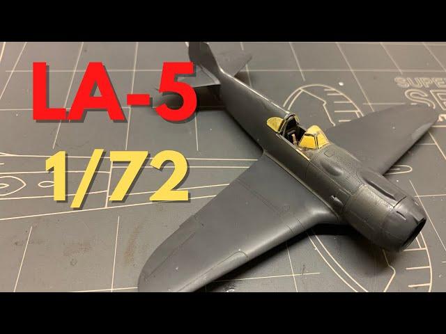 LETS BUILD A 1/72 SCALE LA-5 | Clear Prop Models 1/72 Advanced Kit