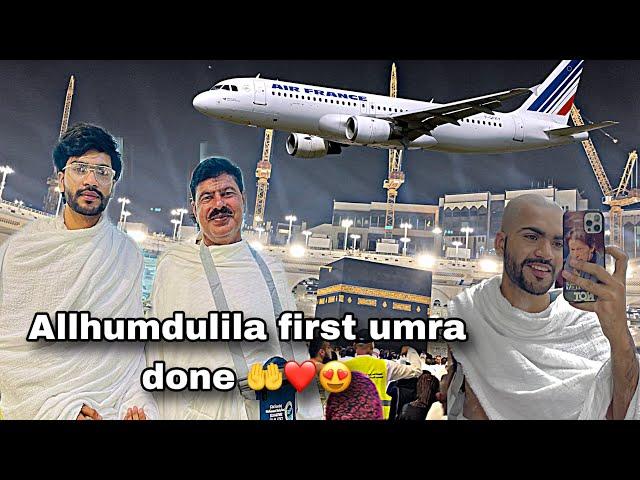 Allhumdulila first umrah  Done ️