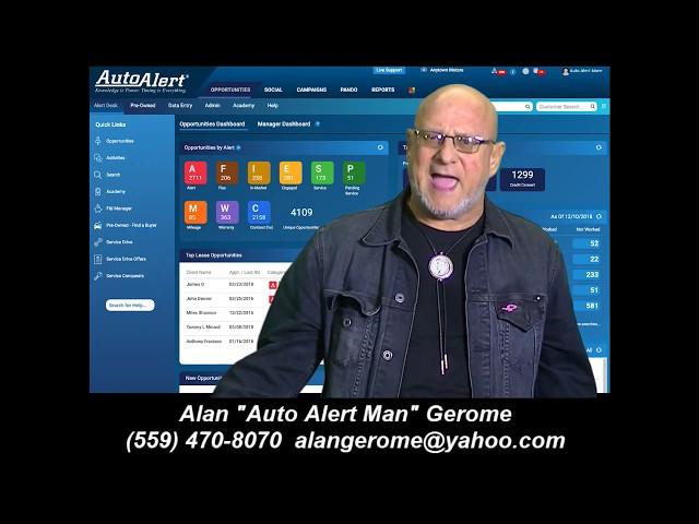 auto alert man - 2020 Tips Video #2