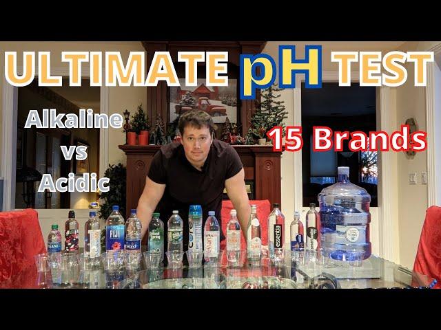 Alkaline water pH Test (What does pH Stand for)