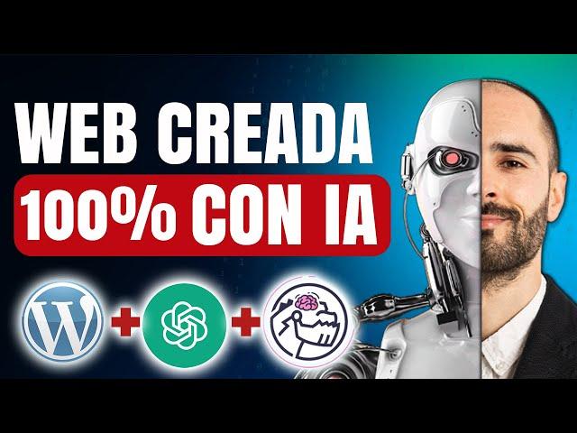  Crear Página Web WORDPRESS con INTELIGENCIA ARTIFICIAL (paso a paso)