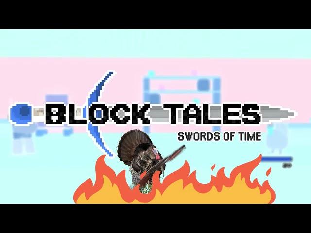 Block Tales - Turkey theme but... RUN AND SAVE YOURSELVES, THE TURKEY HAS A G#N ! (THE BAD ENDING)