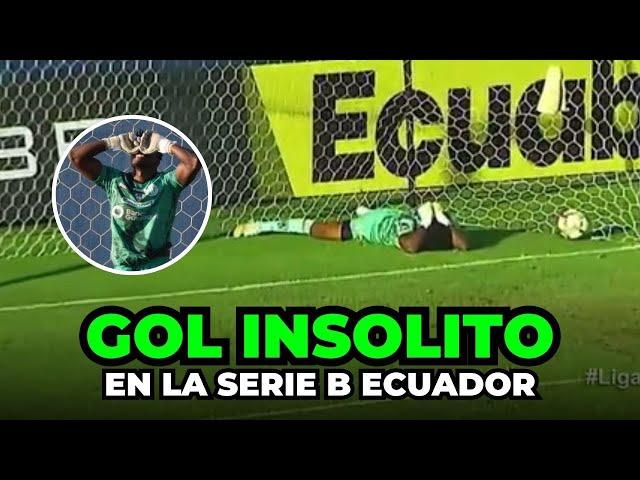 Así fue el FATAL ERROR de un portero en el fútbol ecuatoriano