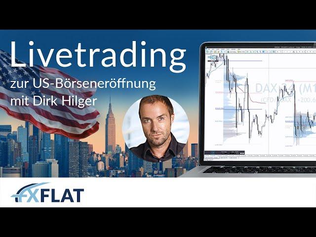 Dirk Hilger - Livetrading zur US-Börseneröffnung 03.09.24