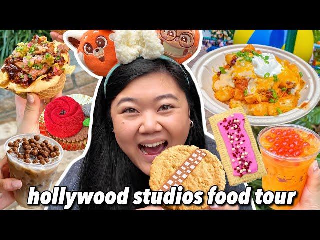 What to Eat at HOLLYWOOD STUDIOS!  Disney World Food Tour 2024