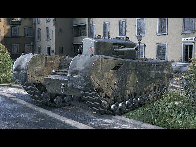 World of Tanks - Churchill III - 10 Kills 4,9K Damage (Ensk)