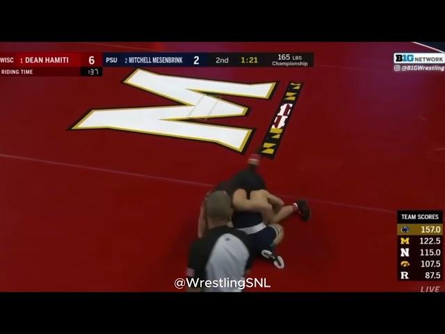 2024 B1G Championships - Mitchell Mesenbrink v Dean Hamiti Highlights