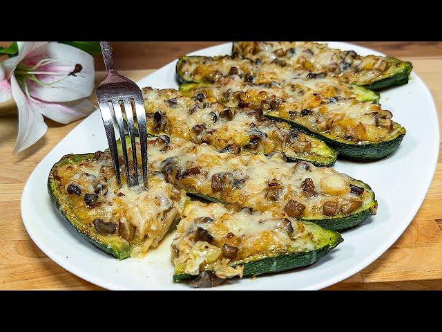 I don't fry zucchini anymore! Incredibly delicious and easy recipe for zucchini for dinner