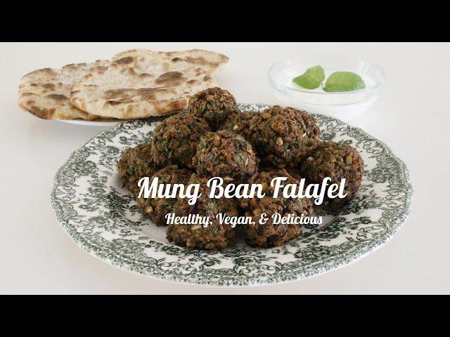 Easy Vegan Mung Bean Falafel Recipe | Healthy & Delicious