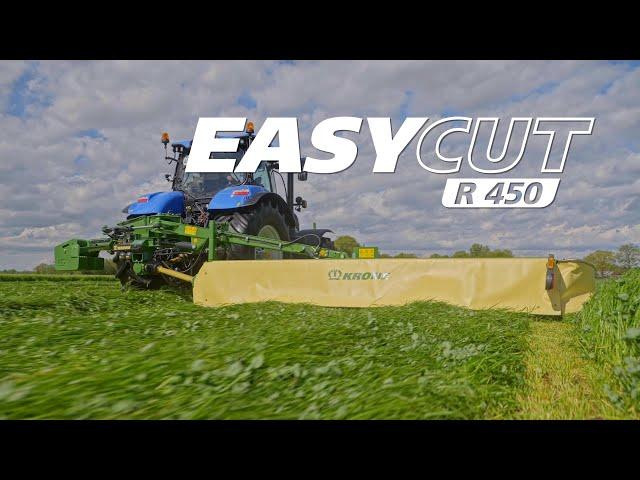 KRONE EasyCut R 450 –  Mähen mit mehr Balance