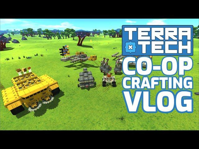 Co op Crafting - Vlog || TerraTech Dev