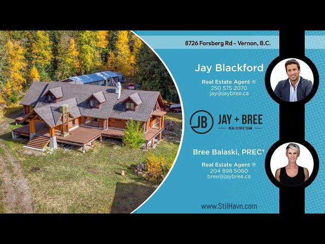 8726 Forsberg Rd - Vernon BC - MLS Number  10326126 - Jay Blackford - Bree Balaski