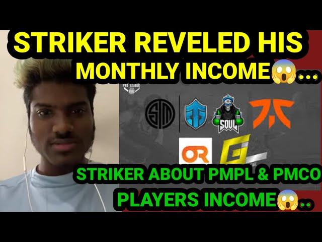 STRIKER Revel His montly income &  Competitive players income|#tt#vaadhiyaar#madan#RGE#Ghostop