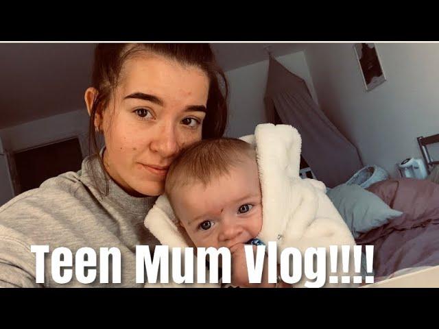 Day In The Life Of A Teen Mum | Teen Mum Vlog| Becky Louise