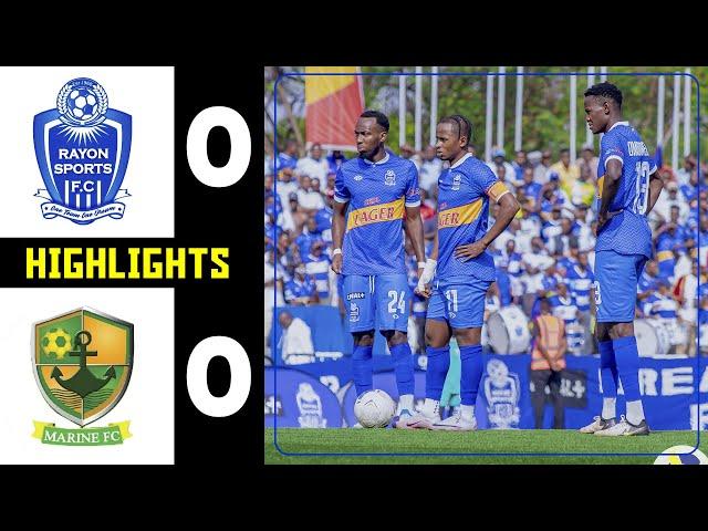 REBA UDUSHYA TWARANZE UMUKINO: RAYON SPORTS 0-0 MARINE FC || EXTENDED HIGHLIGHTS AT KIGALI PELE