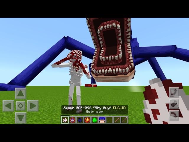 Every Shin Sonic vs SCP-096 Mod ADDON UPDATE in MINECRAFT PE