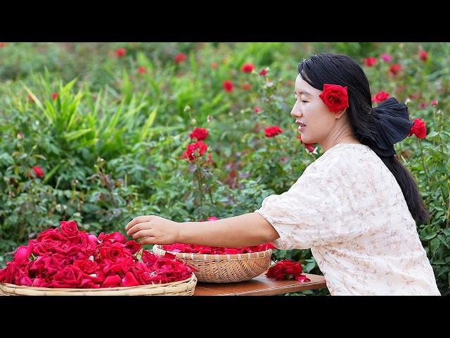 Rose Black Tea | When Yunnan dark red roses meet Wuyi Mountain. [Shendan]