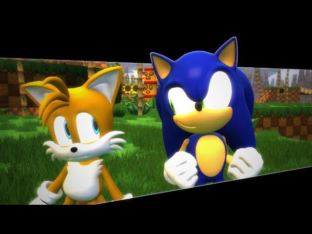 Tails VS Sonic - Paper Rock Scissors