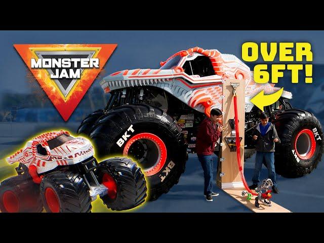 Part Robot? Part Dinosaur? Meet the Newest Monster Jam Truck! / Revved Up Special Truck Reveal