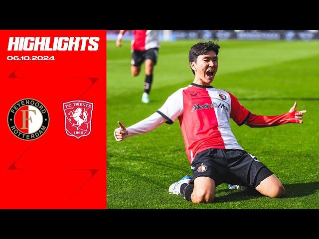 IMPORTANT WIN at home  | Highlights Feyenoord - FC Twente | Eredivisie 2024-2025