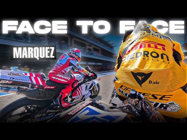 On TRACK against MARQUEZ and all Ducati's GP motorbikes! ROYAL RUMBLE 