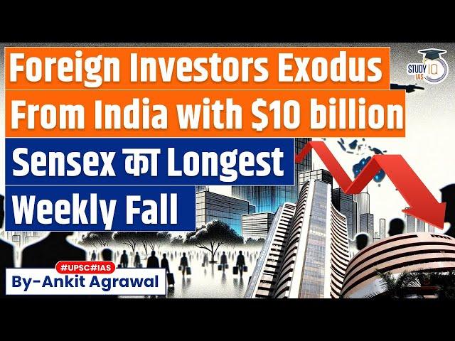 FIIs Exodus sparks Nifty's longest weekly fall | Stock Market News