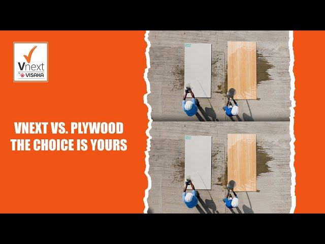 Vnext Vs Plywood - The Choice is Yours | #vnext #construction #buildingmaterials #sustainable