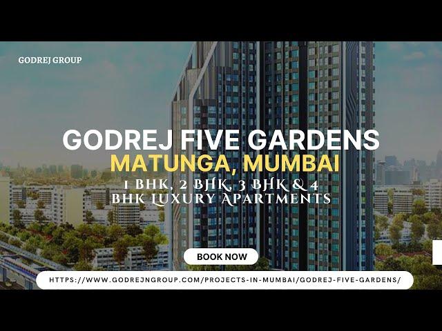 Godrej Five Gardens | Explore Facilities and Details | Godrej Group