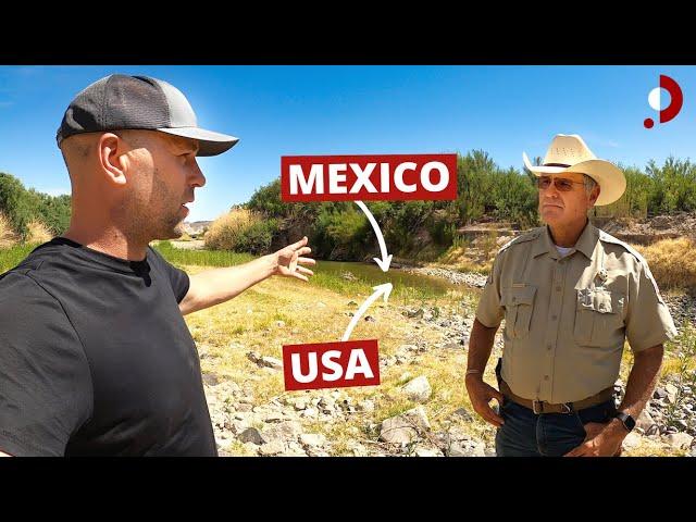 At US/Mexico Border With Texas Sheriff (exclusive access)  