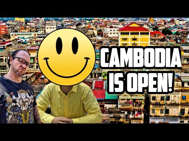 Cambodia Is Open!