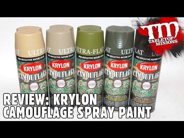 REVIEW: Krylon Camouflage Spray Paint